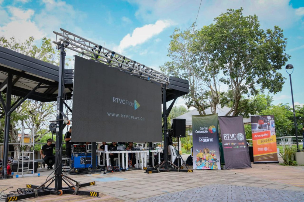 RTVC vive el "Cine con la Gente" en Arauca