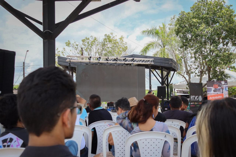 RTVC vive el "Cine con la Gente" en Arauca