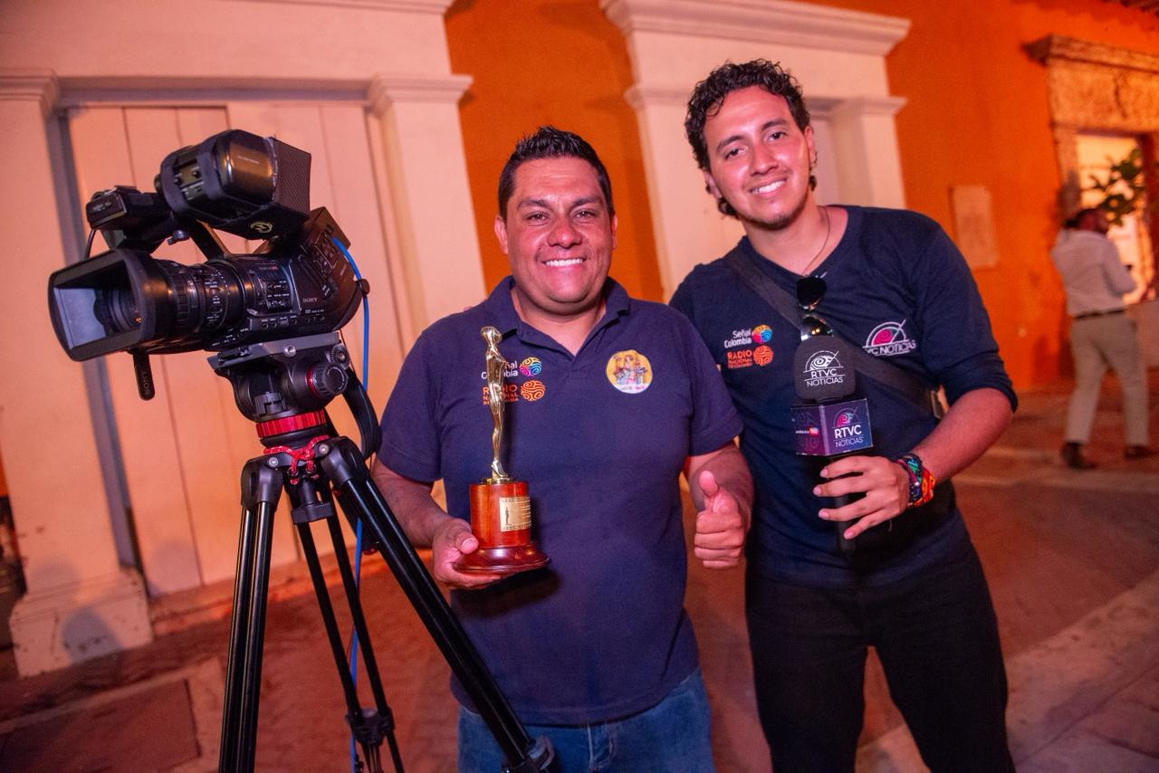 RTVC Noticias gana el premio India Catalina a "Noticiero Favorito del público" por segundo año consecutivo