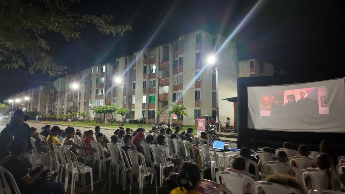 Cine con la gente se vive con intensidad en Arauca