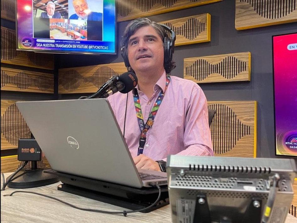 Un hijo de Manizales es el nuevo director de Radio Nacional de Colombia