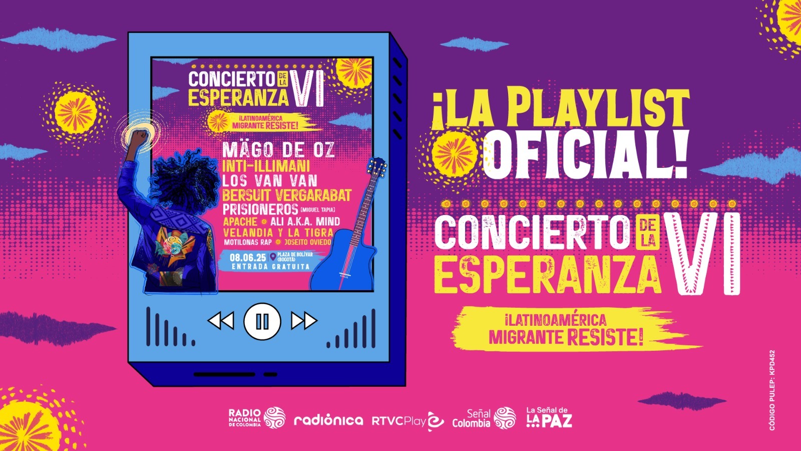 La lista de canciones que vivirá en el Concierto de la Esperanza