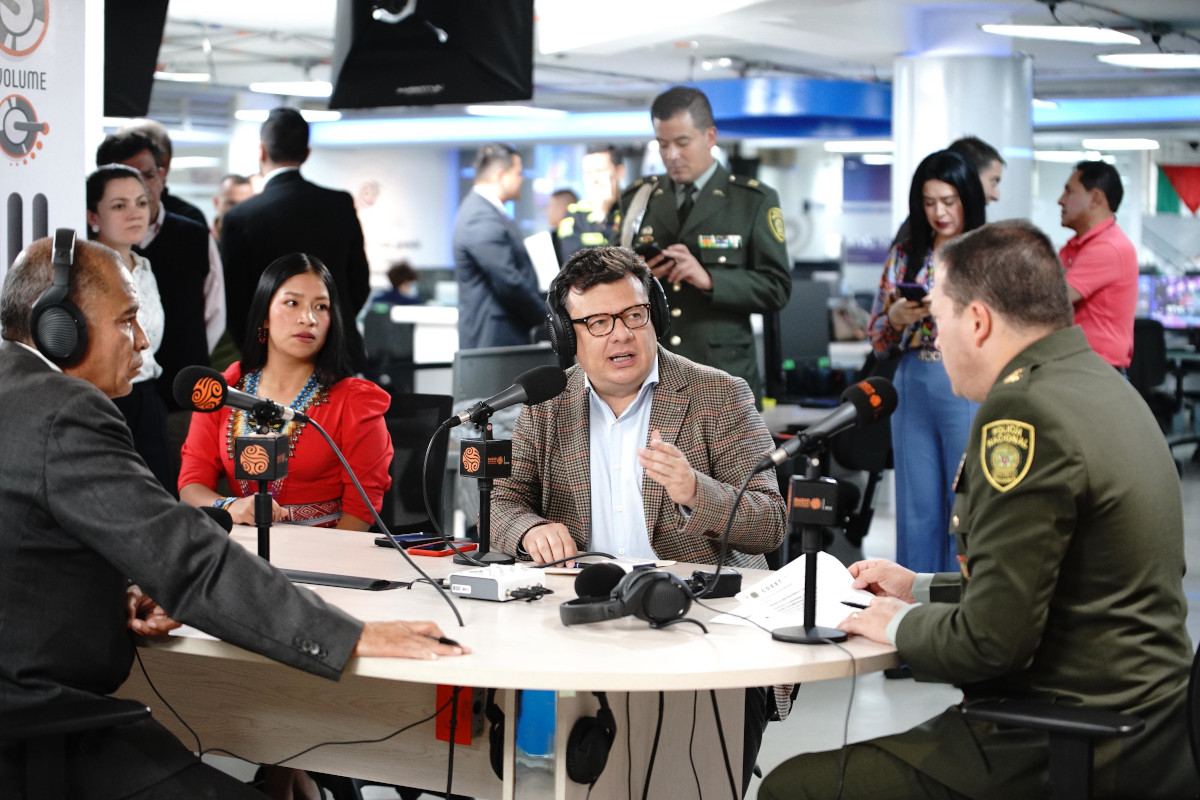 Identifican al hombre que amenazó al Gerente de RTVC, Hollman Morris Identifican al hombre que amenazó al Gerente de RTVC, Hollman Morris