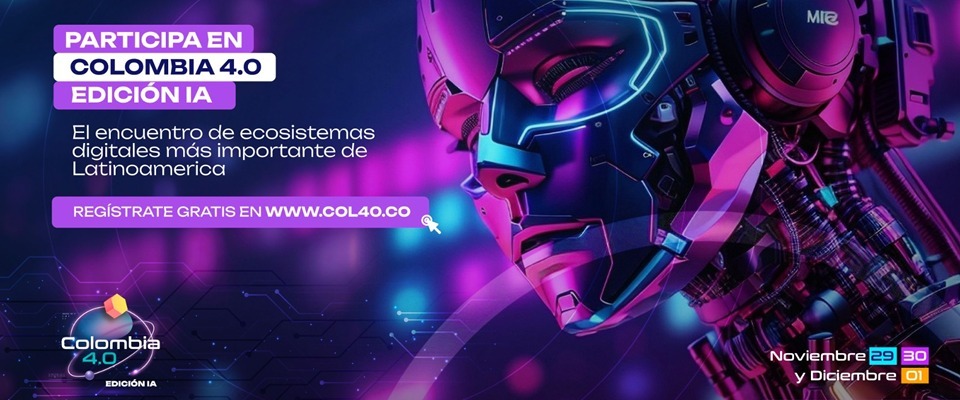 RTVC apoya al MinTic en la versión 13° de "Colombia 4.0" e invita a inscribirse para participar