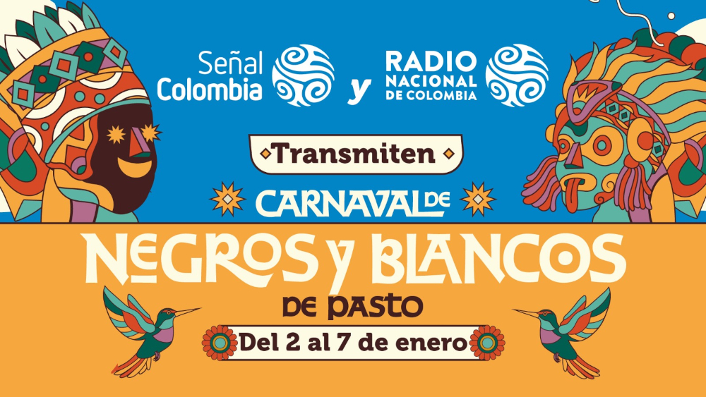 RTVC Sistema de Medios Públicos transmite el Carnaval de Blancos y Negros 2026 RTVC Sistema de Medios Públicos transmite el Carnaval de Blancos y Negros 2026