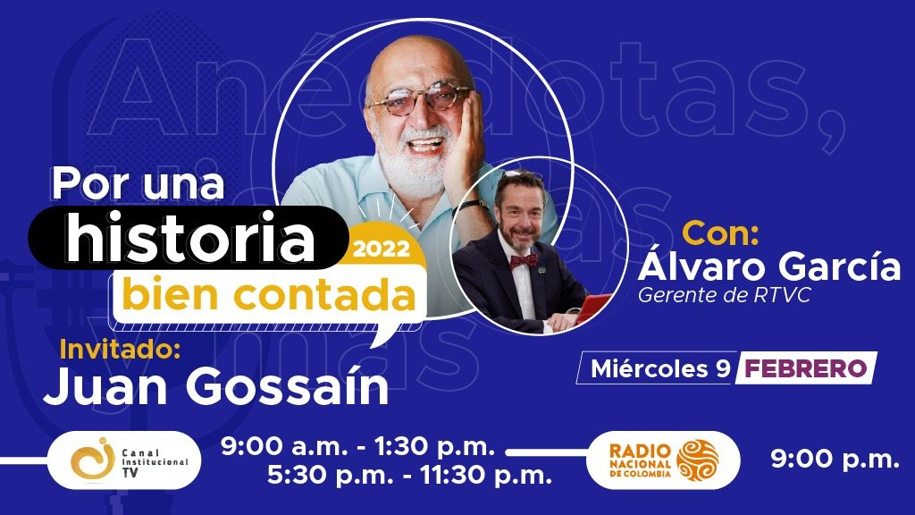 Por una historia bien contada: especial de RTVC para celebrar el Día del Periodista Por una historia bien contada: especial de RTVC para celebrar el Día del Periodista