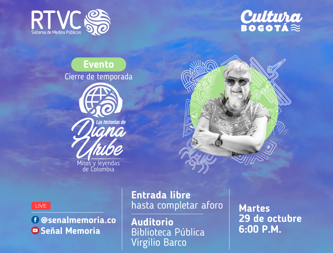 Diana Uribe cierra temporada con un conversatorio sobre la importancia de los mitos y leyendas para la identidad colombiana Diana Uribe cierra temporada con un conversatorio sobre la importancia de los mitos y leyendas para la identidad colombiana