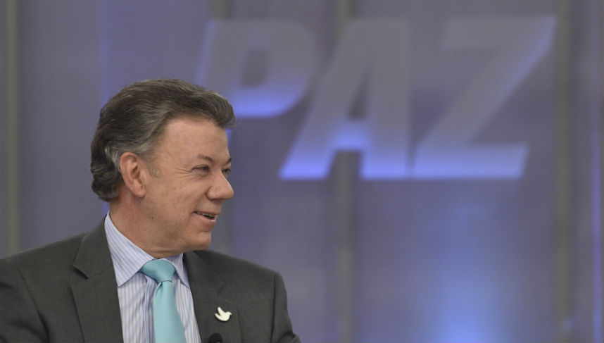 Presidente Juan Manuel Santos explica justicia transicional Presidente Juan Manuel Santos explica justicia transicional