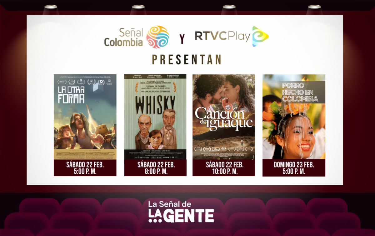 4 películas para disfrutar este fin de semana en Señal Colombia y RTVCPlay