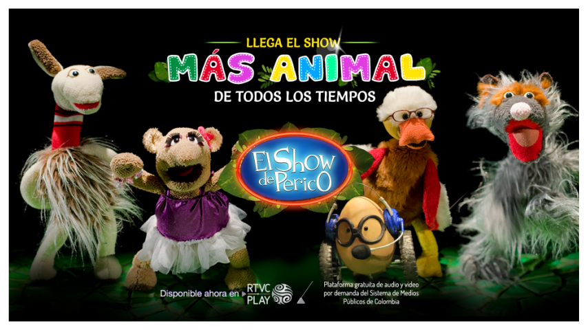 El Show del Perico disponible en RTVCPlay