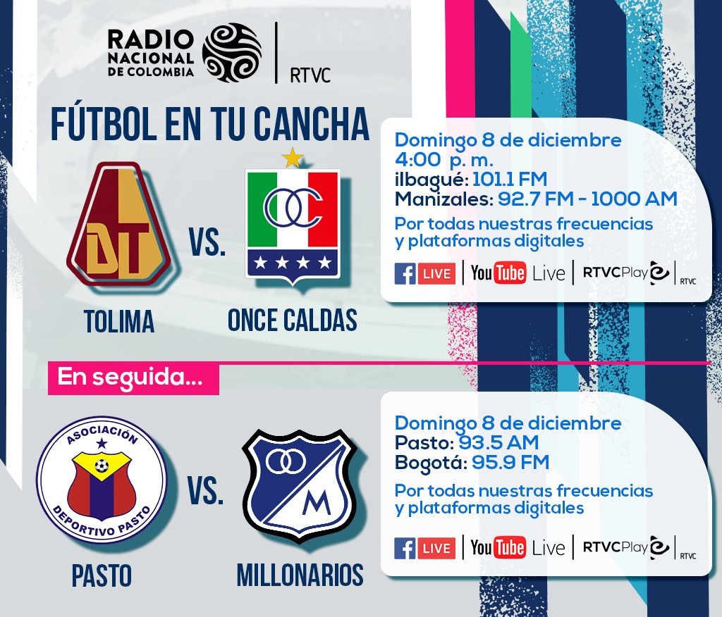 Radio Nacional de Colombia lleva la definición de los cuadrangulares a todo el país Radio Nacional de Colombia lleva la definición de los cuadrangulares a todo el país