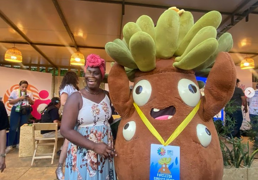 Frailejón Ernesto Pérez deslumbró como embajador de la COP16