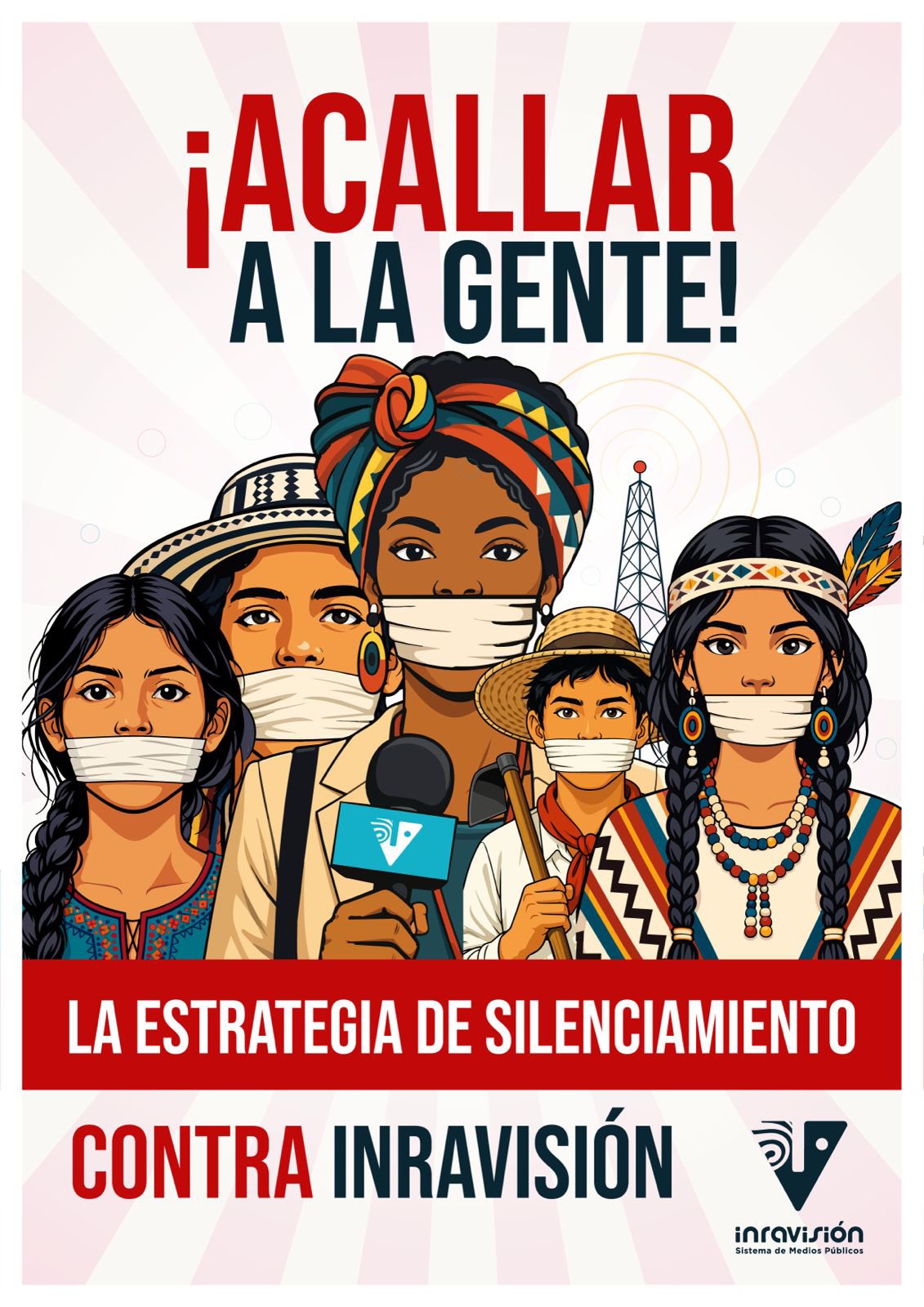 Estrategia de silenciamiento contra Inravisión