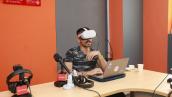 La radio pública emite por primera vez desde el metaverso