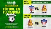 Radio Nacional de Colombia transmitirá la gran final del fútbol profesional colombiano Tolima vs. Junior