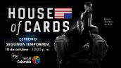 Segunda temporada de House of Cards en Señal Colombia