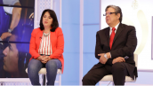 Jose Jorge Dangond gerente RTVC y Adriana Lopez