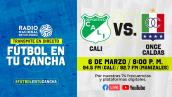 El fútbol nacional se sigue viviendo por Radio Nacional de Colombia: Cali recibe a Once Caldas