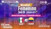 Viva la emoción de México vs. Colombia en la Copa Mundial Femenina Sub-20