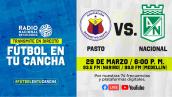 Pasto vs Nacional, el partido por la cima de la Liga en Radio Nacional de Colombia