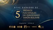 RTVC recibe cinco Premios Simón Bolívar 2023 a los mejores trabajos periodísticos en Colombia RTVC recibe cinco Premios Simón Bolívar 2023 a los mejores trabajos periodísticos en Colombia