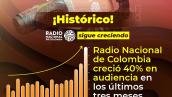 74% es el crecimiento de la audiencia en la radio pública ¡En solo 4 meses!