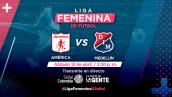 América vs. Independiente Medellín: fútbol femenino en vivo por Señal Colombia