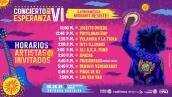 CONFIRMADOS LOS HORARIOS DEL CONCIERTO DE LA ESPERANZA ¡LATINOAMÉRICA MIGRANTE RESISTE!
