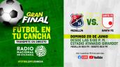 Dónde vivir las emociones de la gran final  Medellín vs. Santa Fe