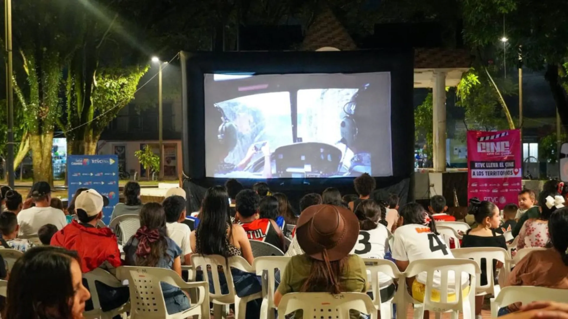 RTVC vive el "Cine con la Gente" en Arauca