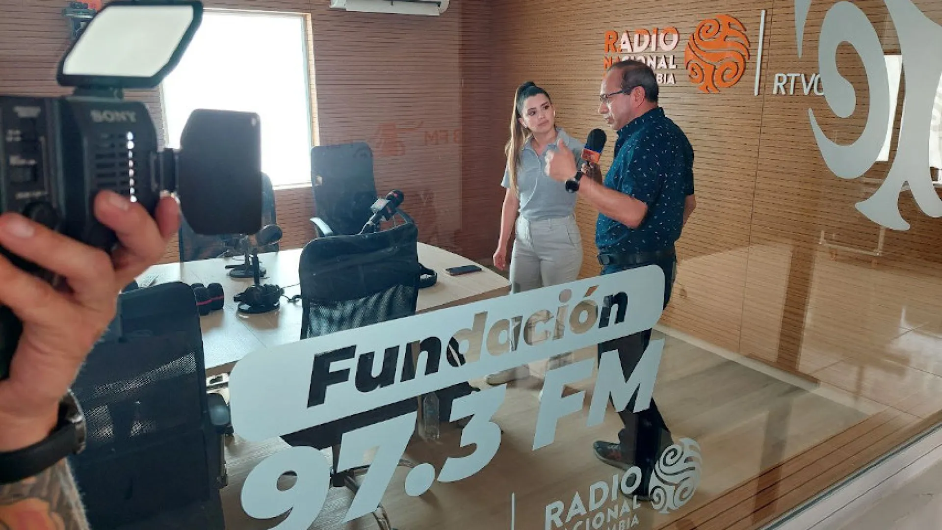 El lanzamiento de las nuevas Emisoras de Paz desde Fundación, Magdalena