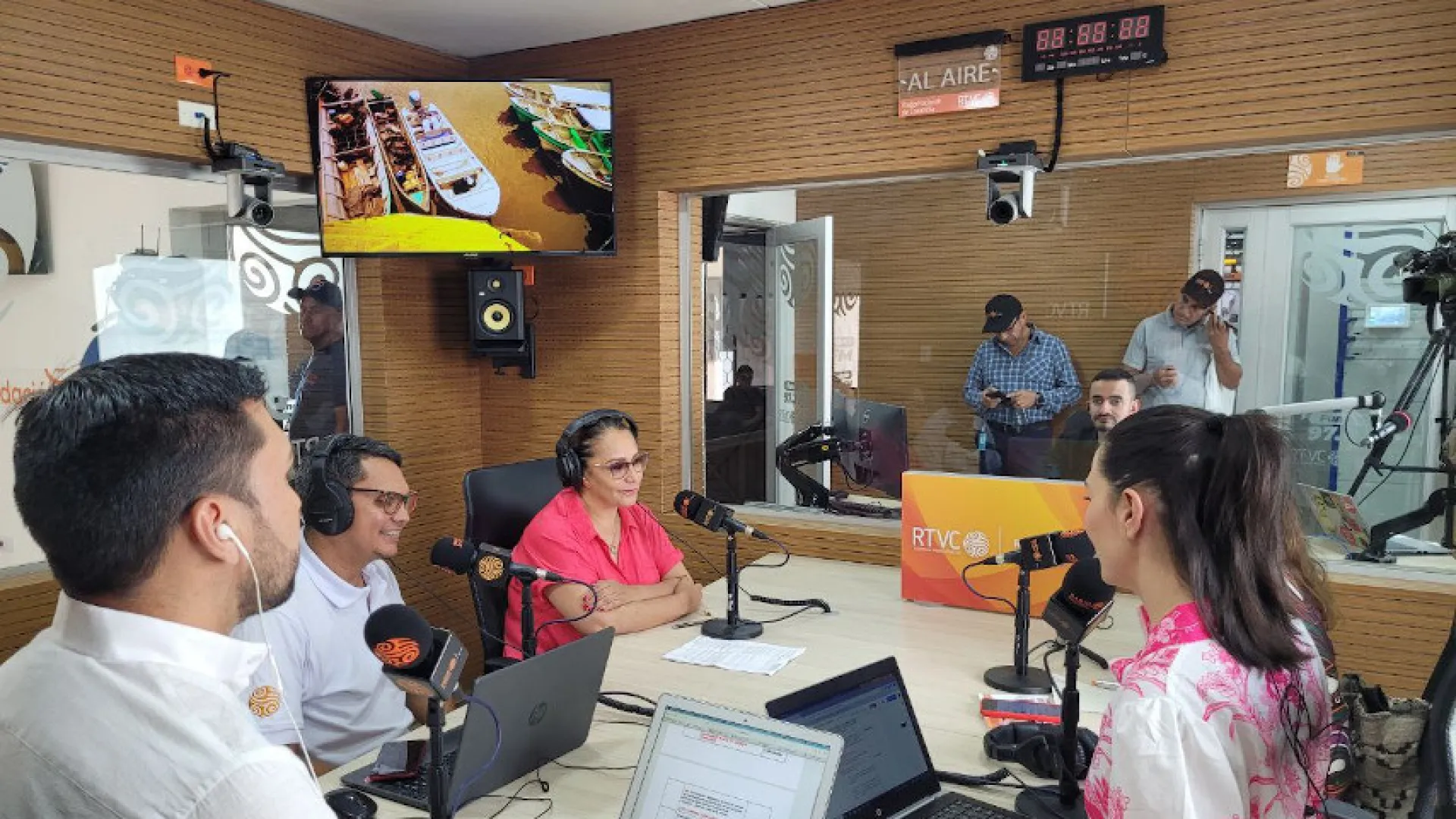 El lanzamiento de las nuevas Emisoras de Paz desde Fundación, Magdalena