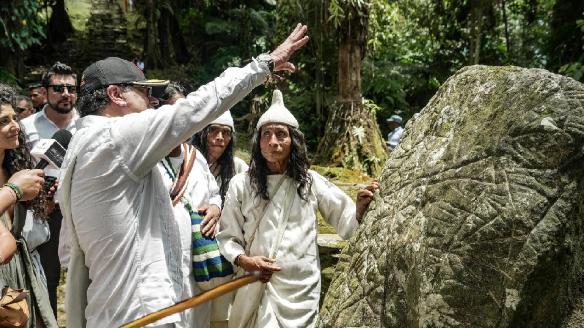 Canal Institucional transmite en vivo la visita del Presidente Gustavo Petro a Ciudad Perdida