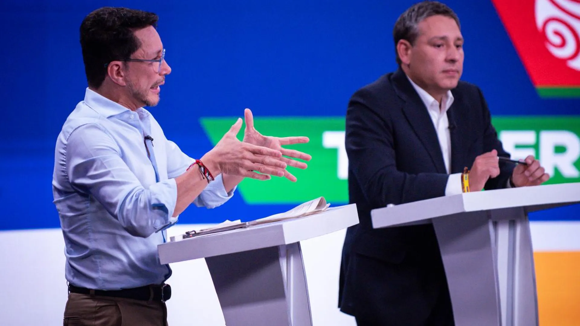 Con cuatro candidatos se realizó el tercer debate presidencial en Inravisión