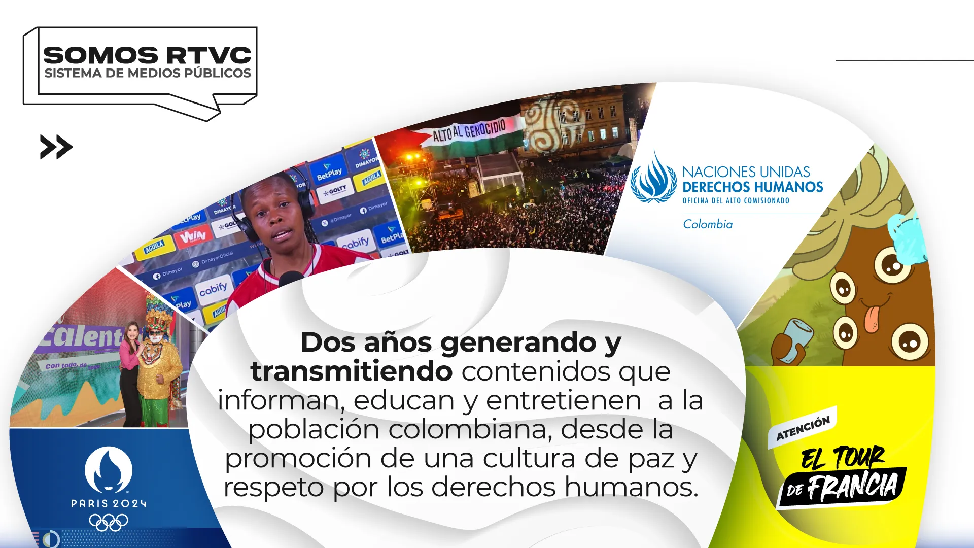 Logros de RTVC en los dos años del Gobierno del cambio