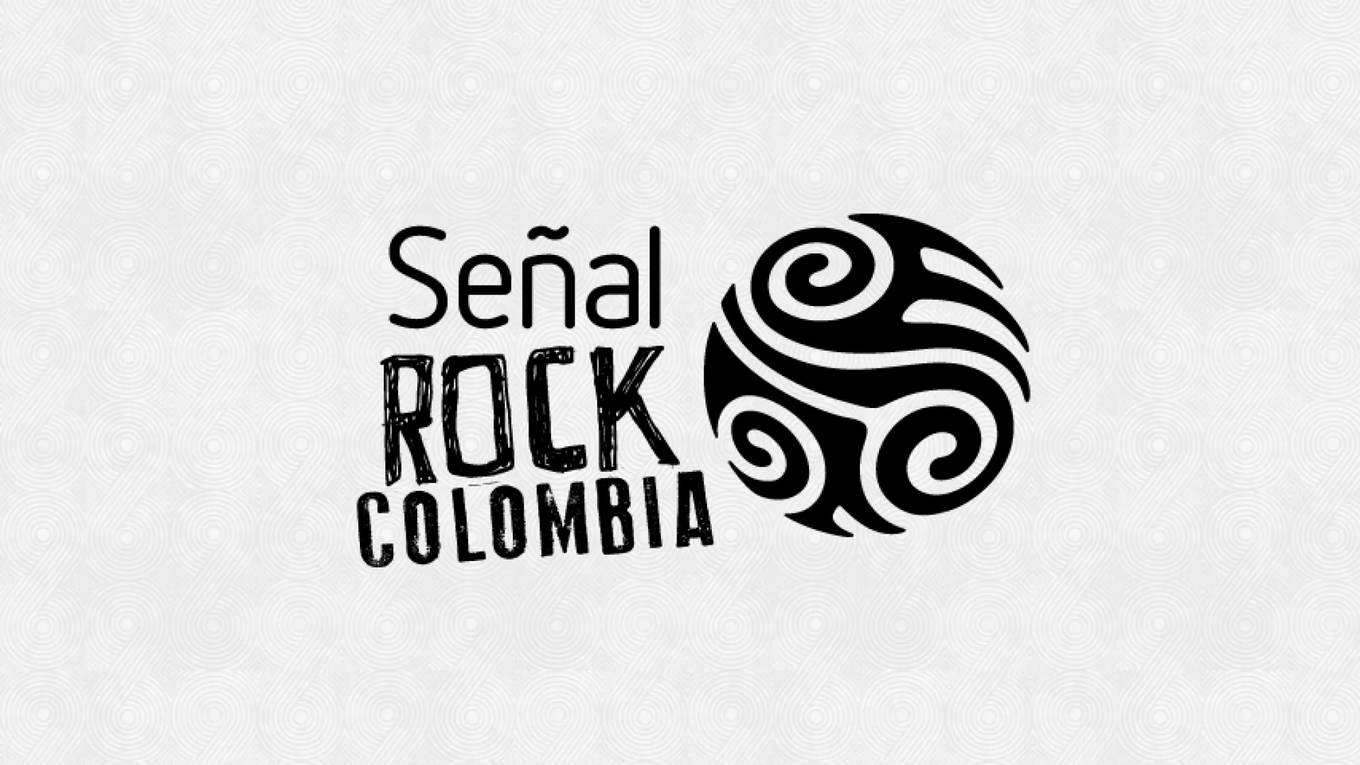 Sign rock Colombia