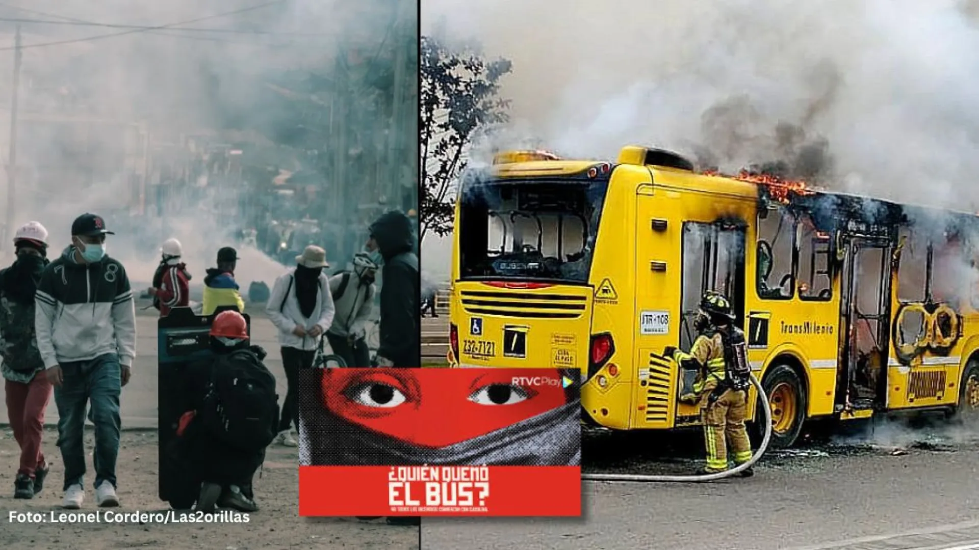 La película de RTVC que muestra el arresto de dos jóvenes