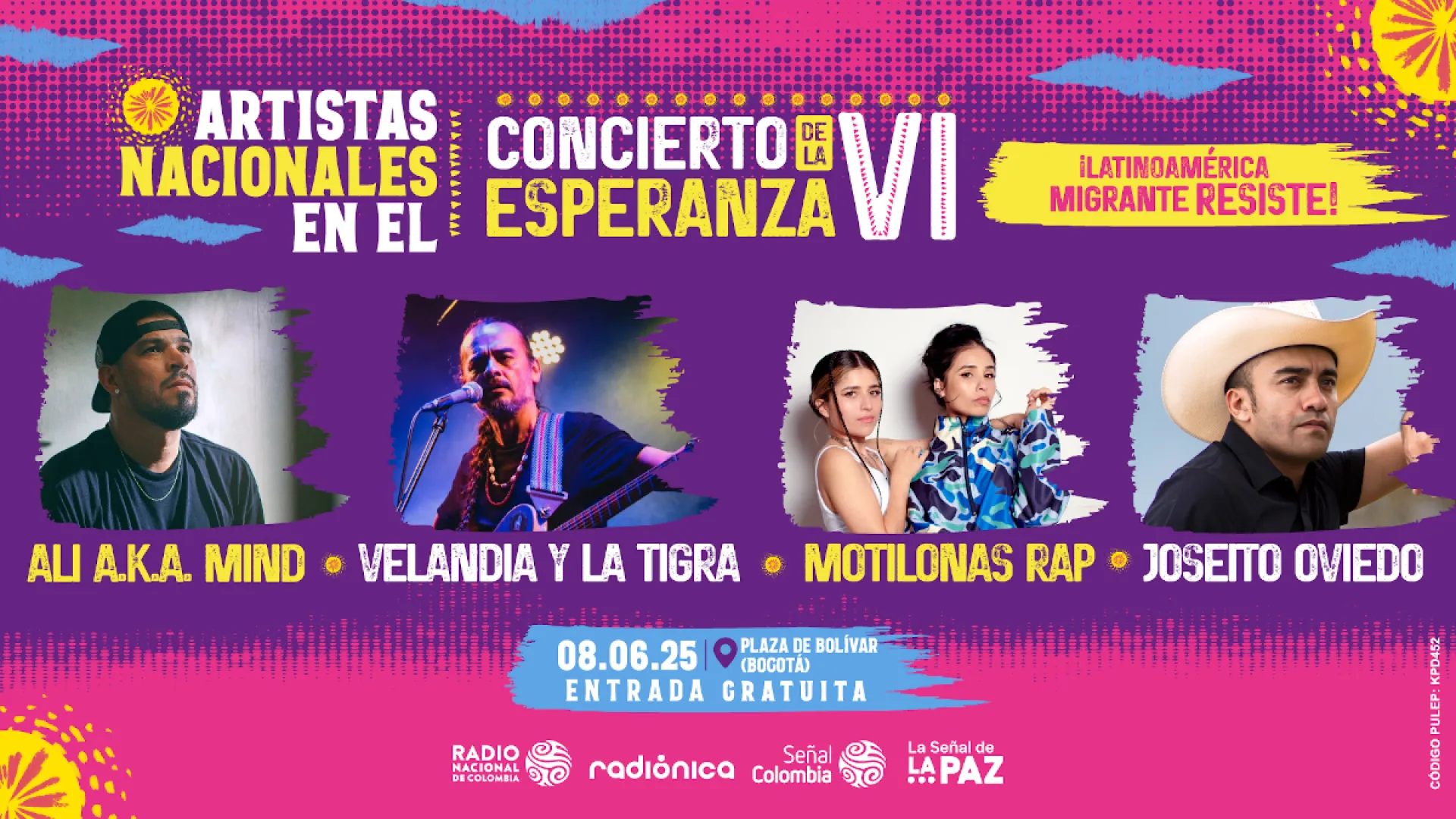 Concierto gratuito reunirá talento colombiano y leyendas internacionales: dónde y cómo asistir
