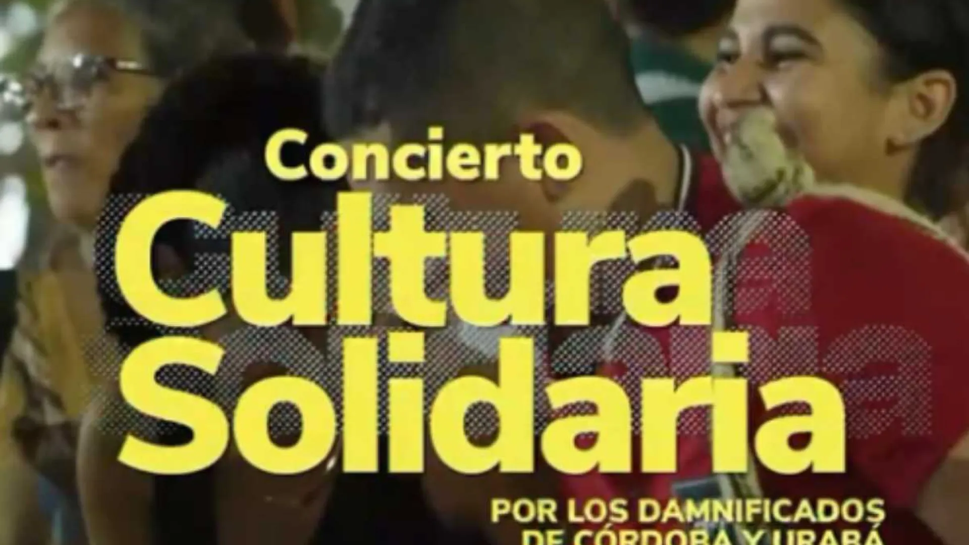 Concierto Cultura Solidaria para apoyar a las comunidades afectadas por las lluvias