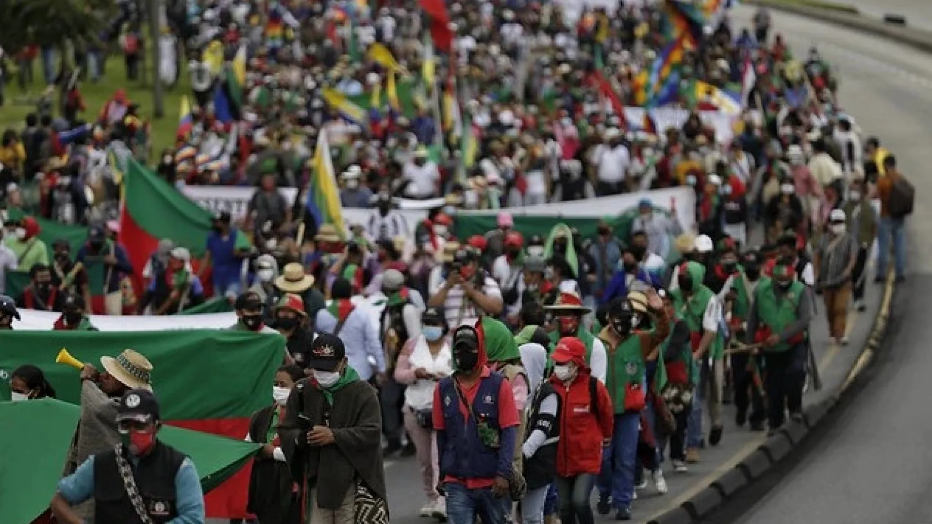 Minga indígena regresa a Bogotá y prevé reunirse con el presidente Gustavo Petro