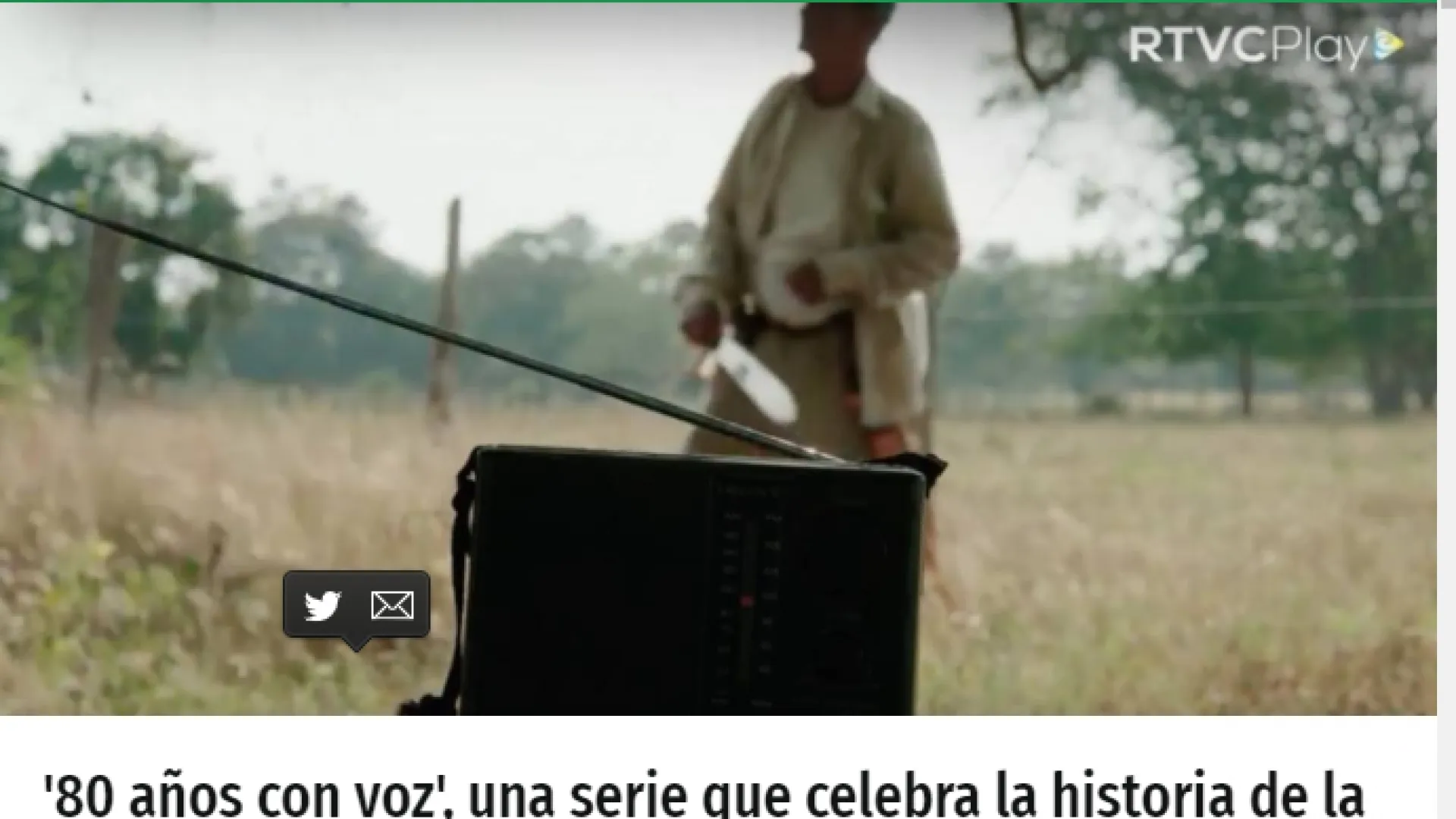 Publimetro: '80 años con voz', una serie que celebra la historia de la radio en el país