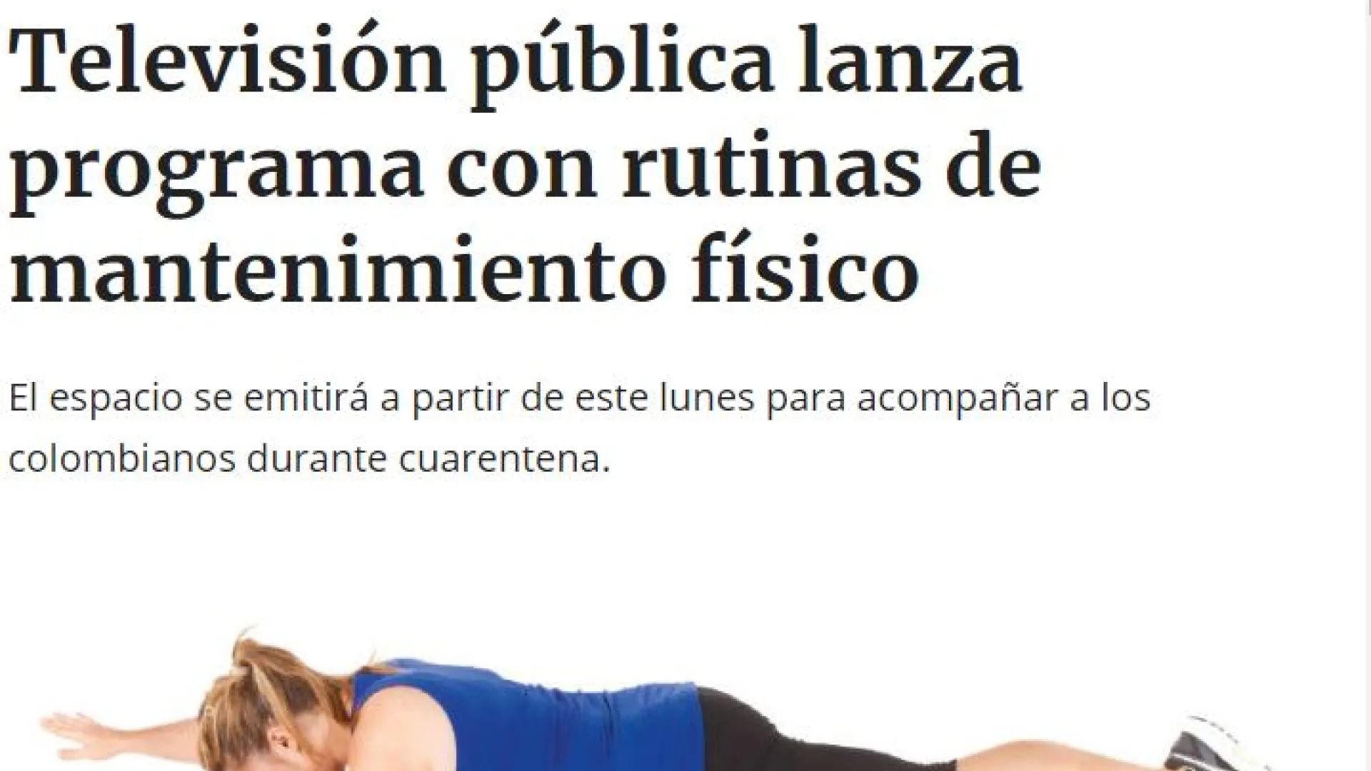 Semana destaca nuevo programa de Señal Colombia