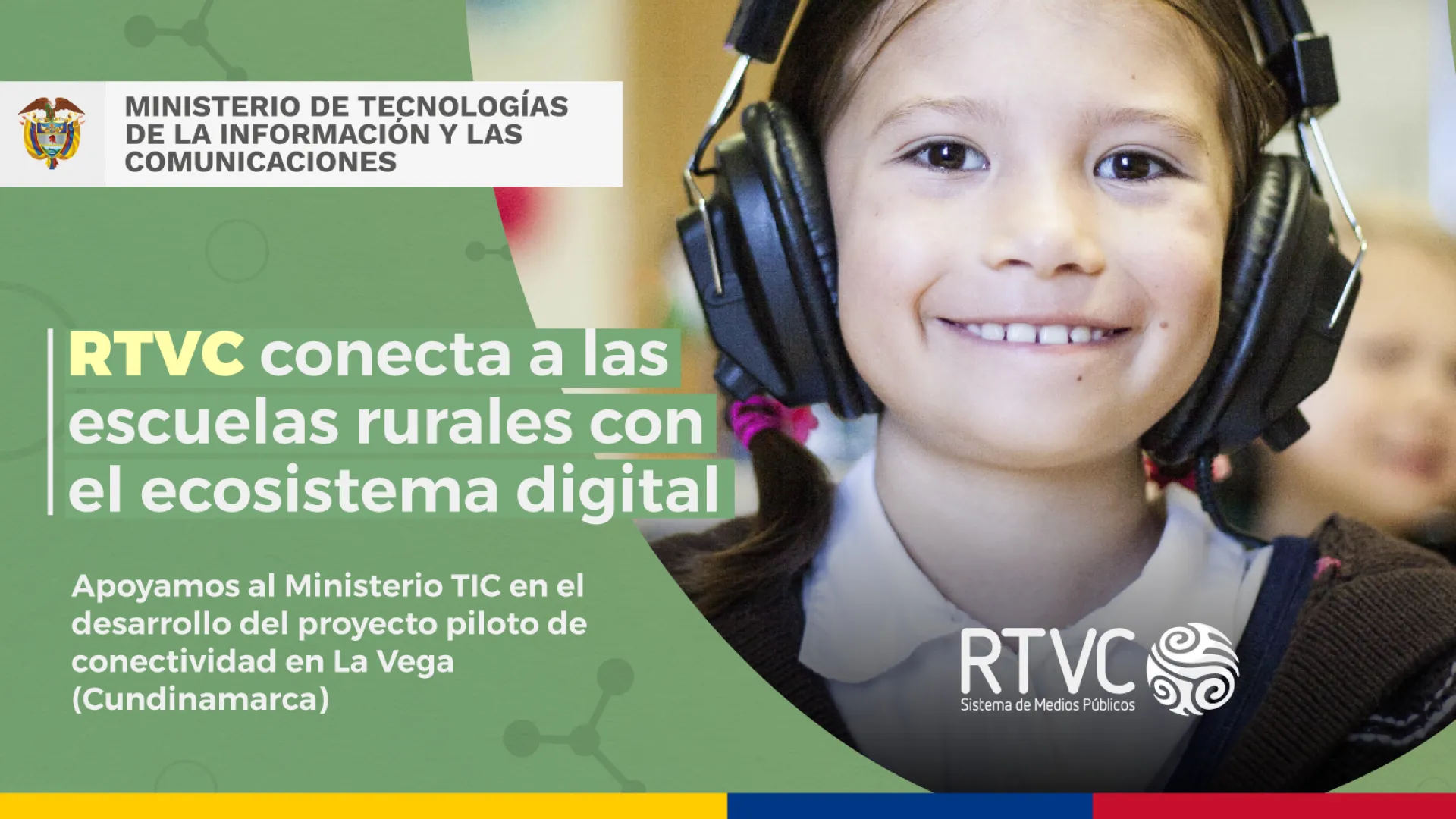 RTVC conecta a estudiantes de La Vega, Cundinamarca, con el mundo digital 