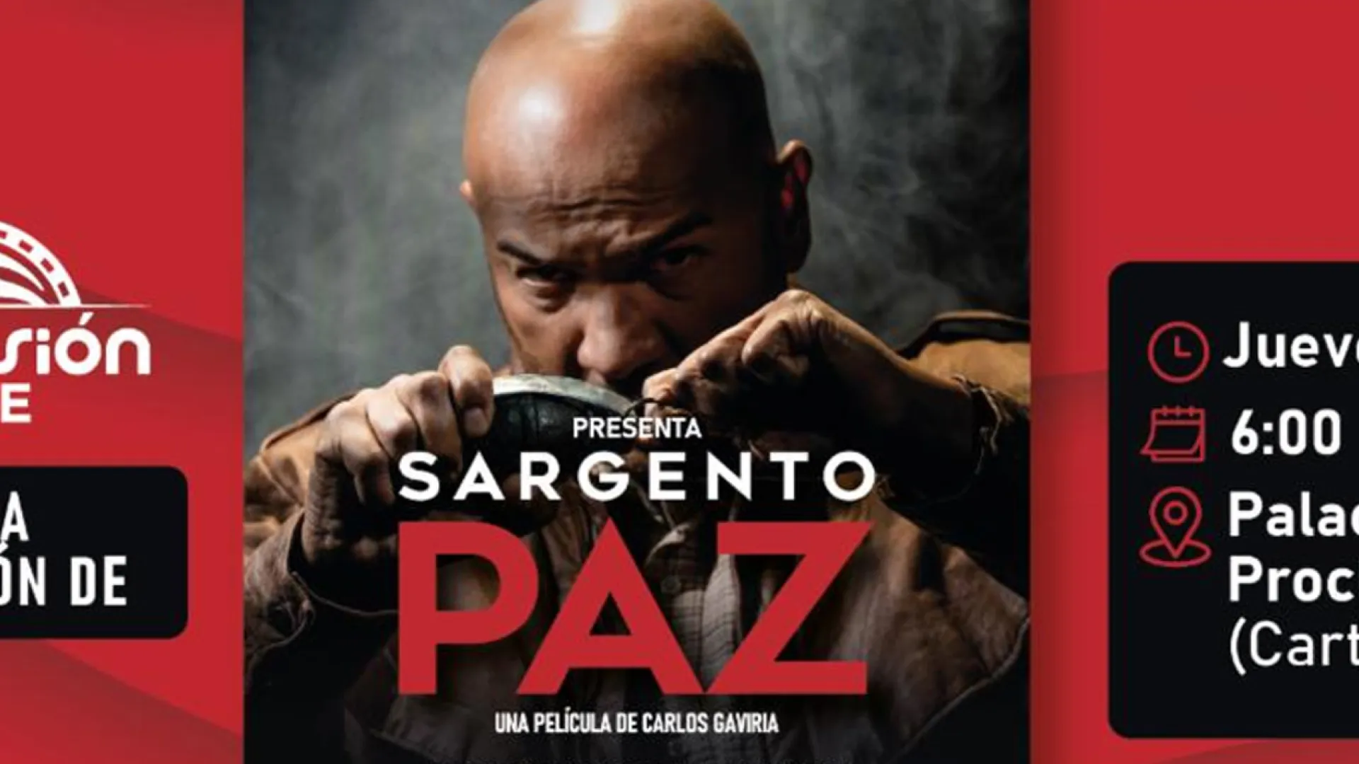 'Sargento Paz', la película de Inravisión en el Festival de Cine de Cartagena 