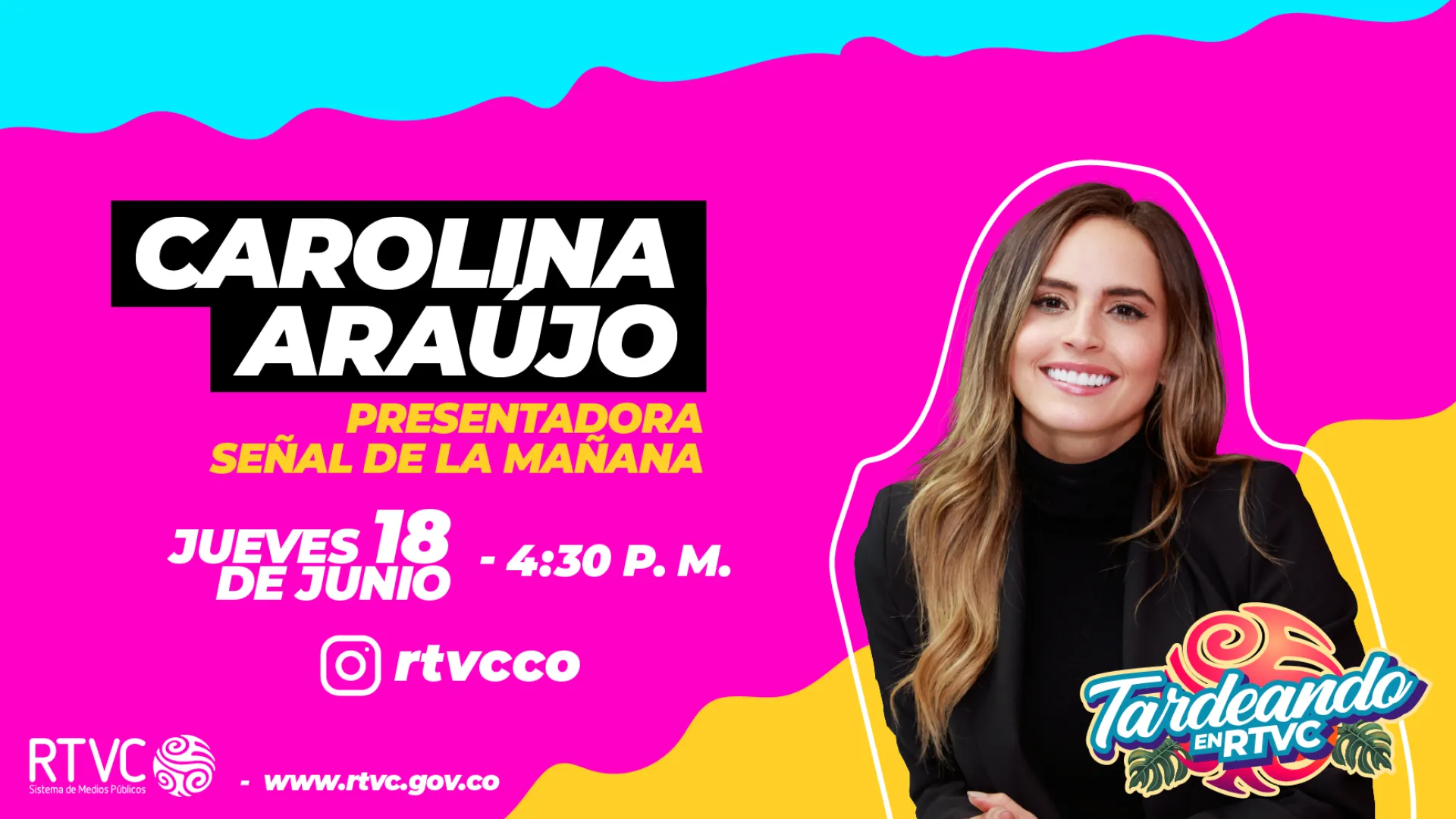 “Tardeando en RTVC”, nuevo formato en Instagram Live de RTVC