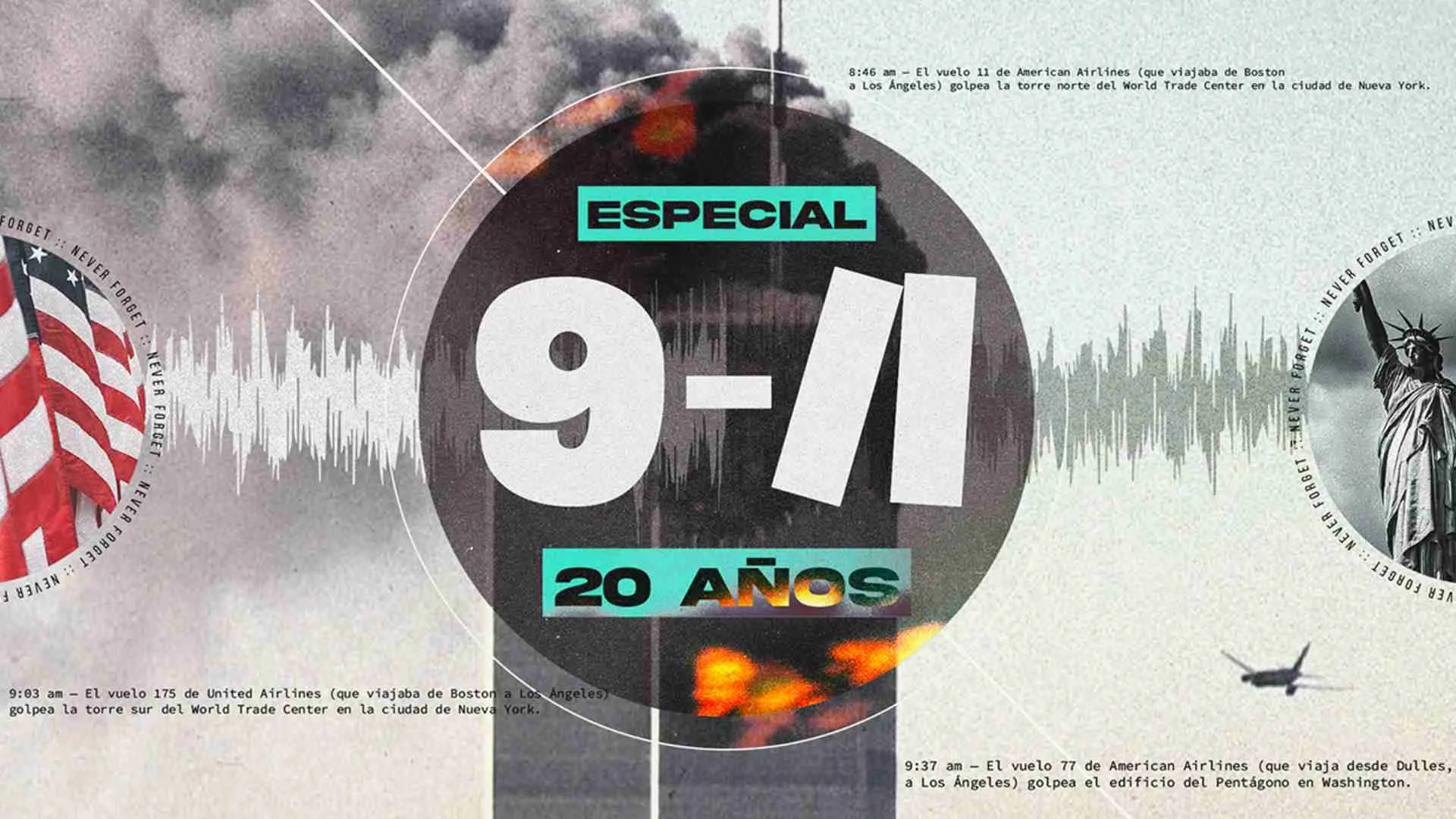 Especial 9-11 20 años  en RTVC