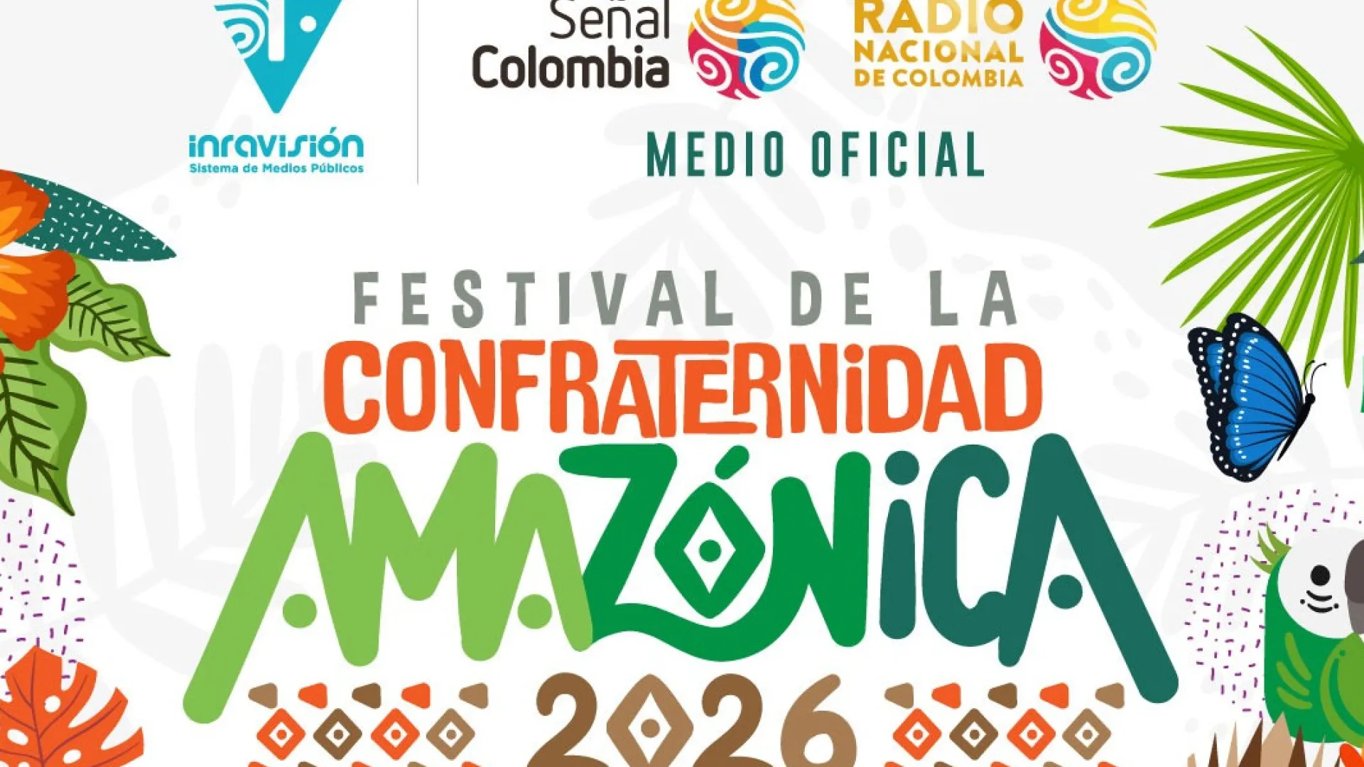 Señal Colombia y Radio Nacional, medios oficiales del Festival de la Confraternidad Amazónica 2026