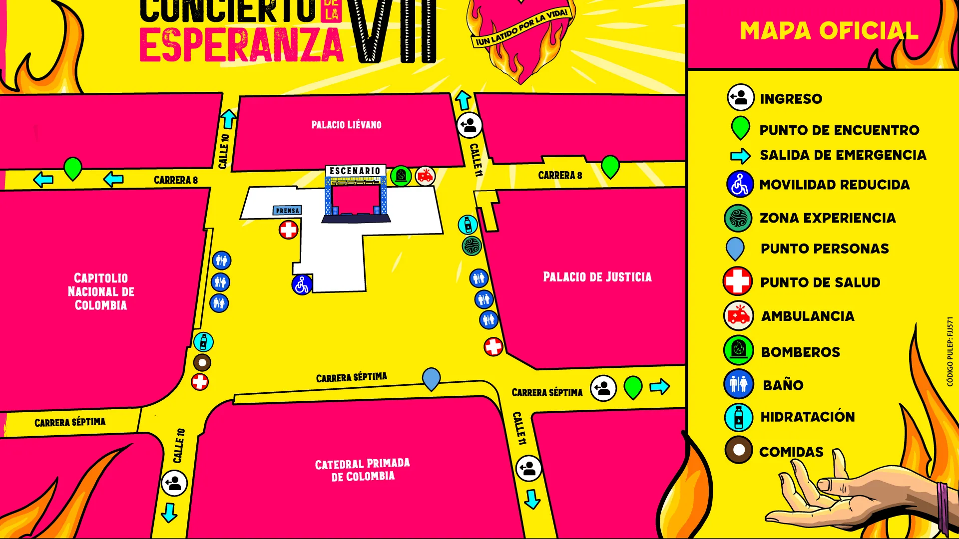 Lo que debe saber para asistir gratis al Concierto de la Esperanza VII