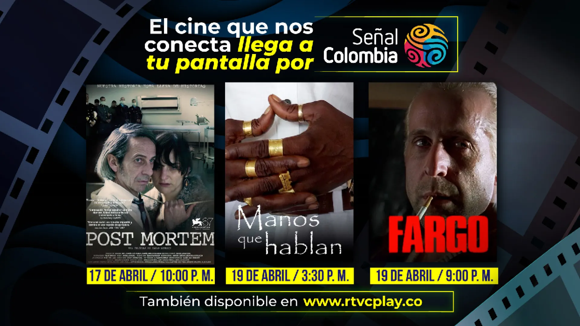 Este fin de semana, prepárate para una maratón de cine con Señal Colombia