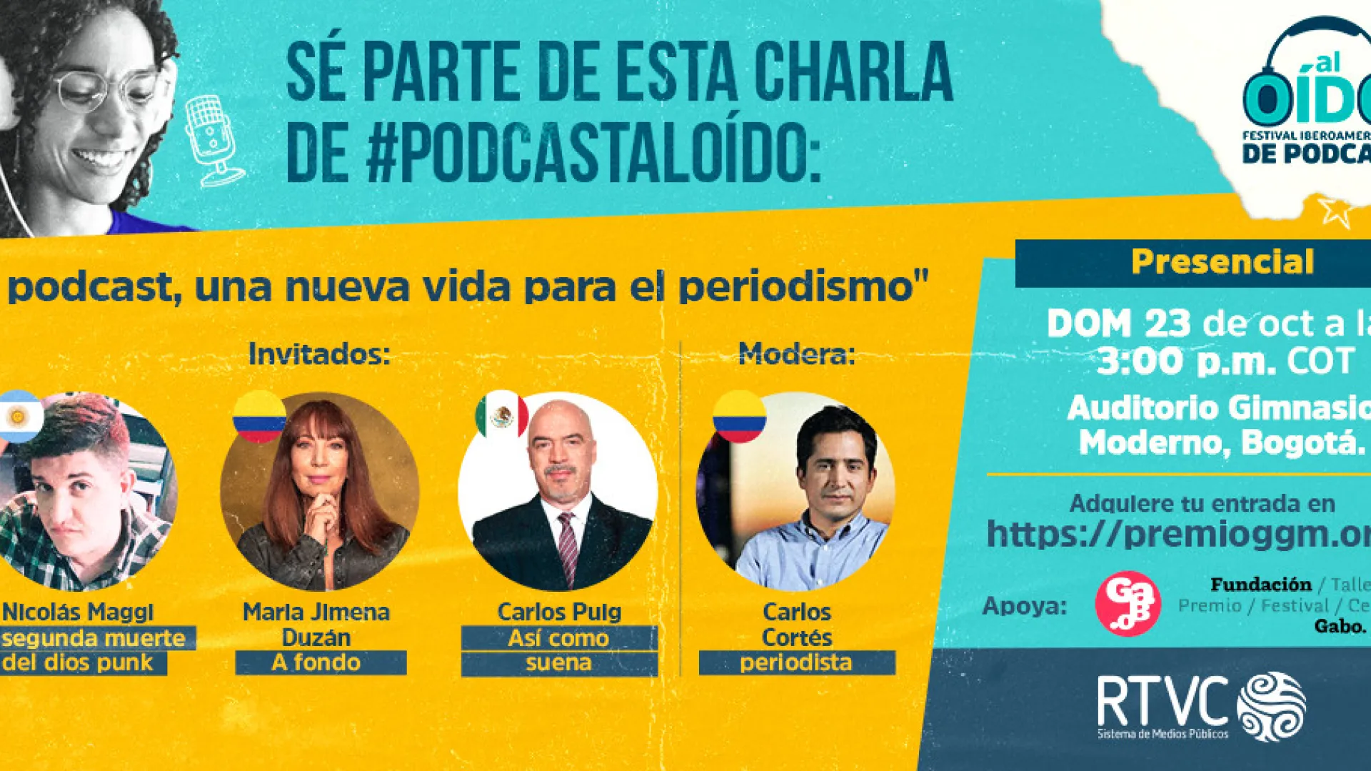 Festival Iberoamericano de podcast Al Oído, ﻿celebrando el ingenio de la narración sonora